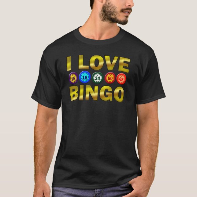 CAMISETA AMO BINGO (Anverso)