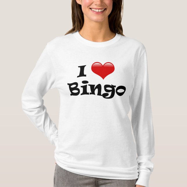 Camiseta Amo Bingo (Anverso)