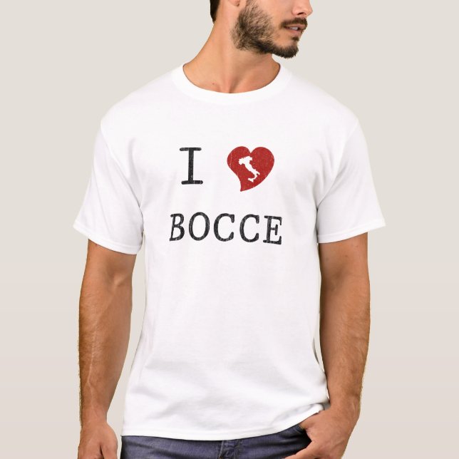 Camiseta Amo Bocce (Anverso)