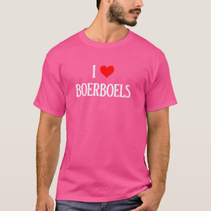 Camiseta Amo Boerboels I Heart Boerboels Dog Lover Mascota