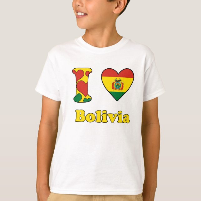 Camiseta Amo Bolivia (Anverso)
