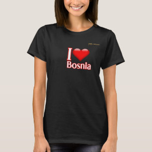Camiseta Amo Bosnia
