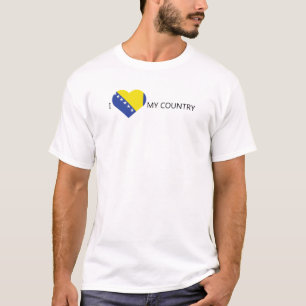 Camiseta Amo Bosnia y Herzegovina