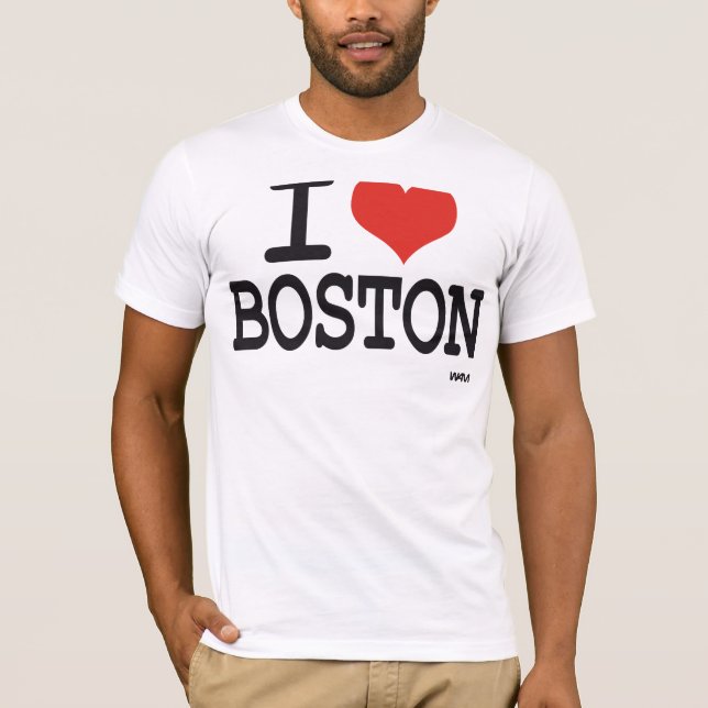 Camiseta Amo Boston (Anverso)