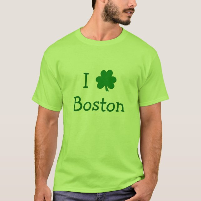 Camiseta Amo Boston (Anverso)
