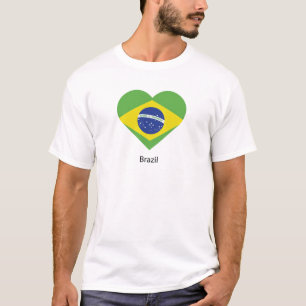 Camiseta Amo Brasil