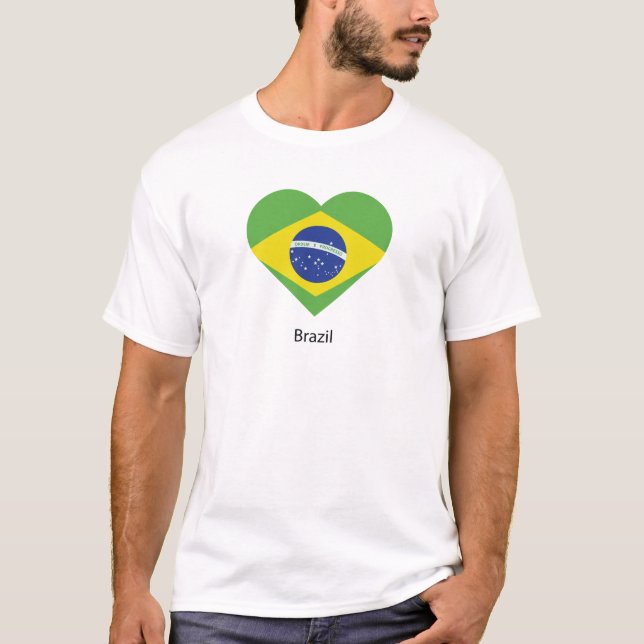 Camiseta Amo Brasil (Anverso)