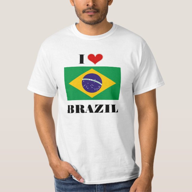 Camiseta Amo Brasil (Anverso)