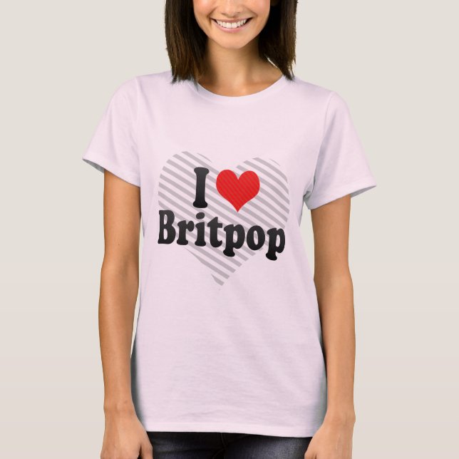 Camiseta Amo Britpop (Anverso)