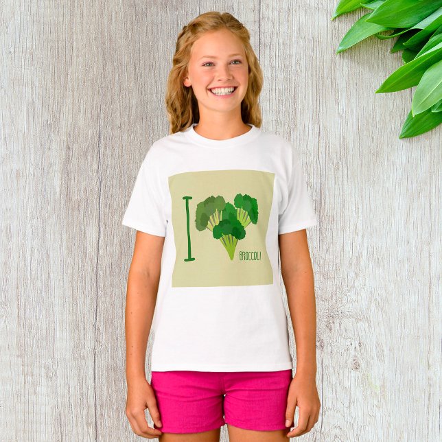 Camiseta Amo Broccoli (Subido por el creador)