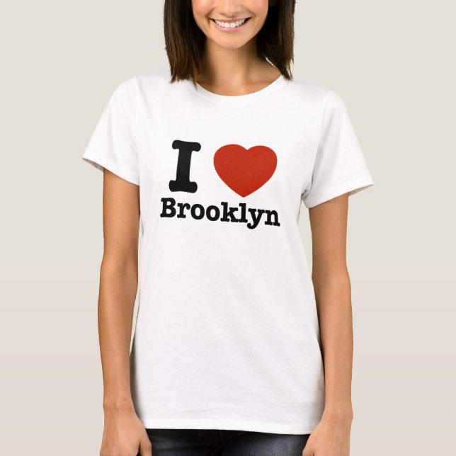 Camiseta Amo Brooklyn (Anverso)