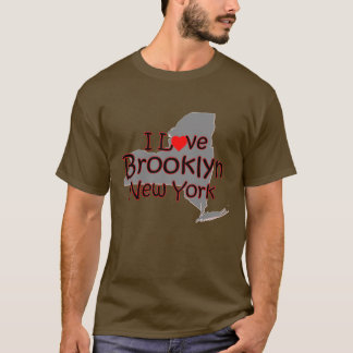 Camiseta Amo Brooklyn Nueva York