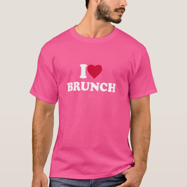 Camiseta Amo Brunch I Heart Brunch Lover (Anverso)
