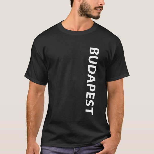 Camiseta Amo Budapest (Anverso)