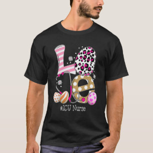 Camiseta Amo Bunnies Stethoscope Enfermeras Icu Enfermeras 