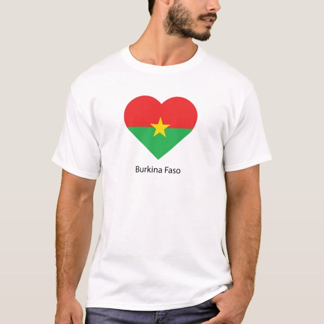 Camiseta Amo Burkina Faso (Anverso)