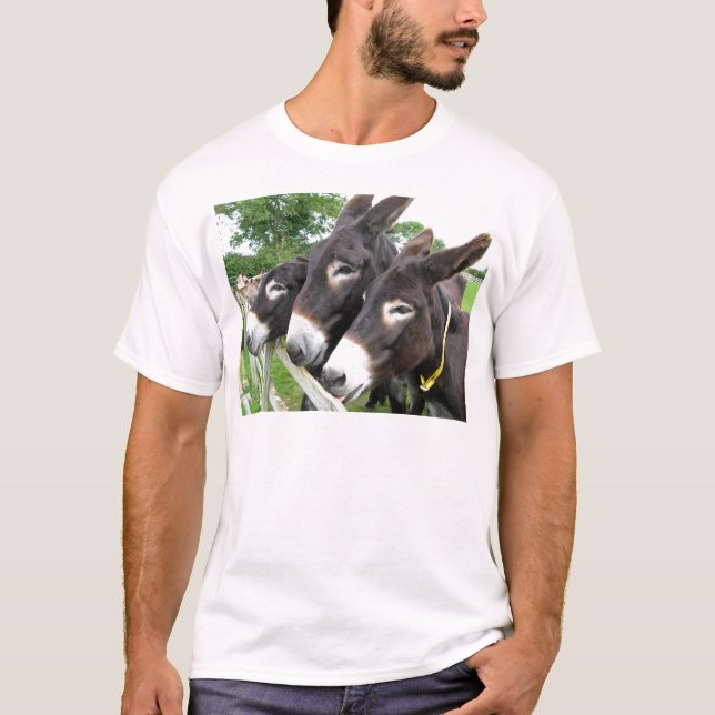 Camiseta ¡Amo burros! (Anverso)