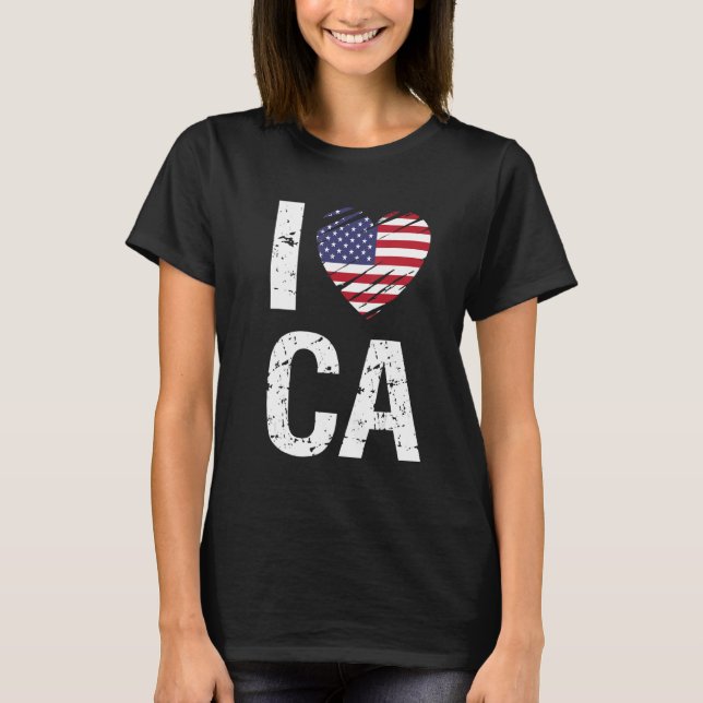 Camiseta Amo Ca California (Anverso)