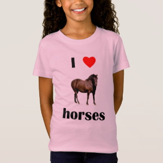 Camiseta Amo caballos