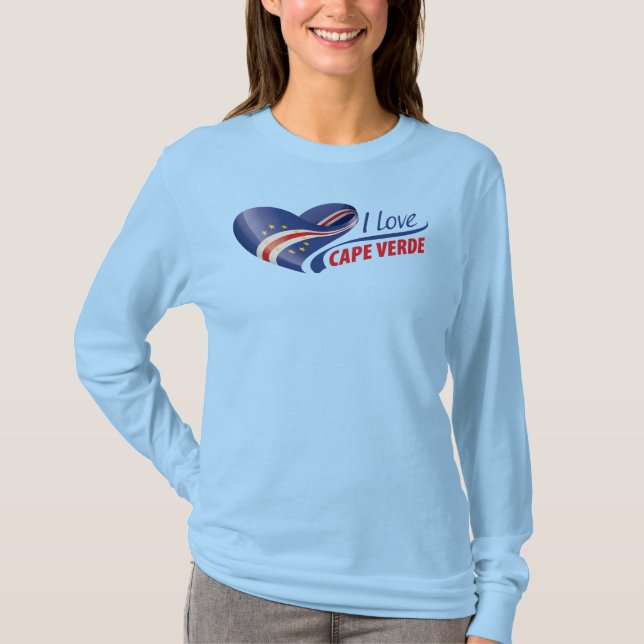 Camiseta Amo Cabo Verde (Anverso)