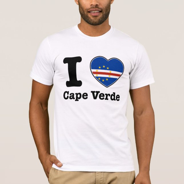 Camiseta Amo Cabo Verde (Anverso)