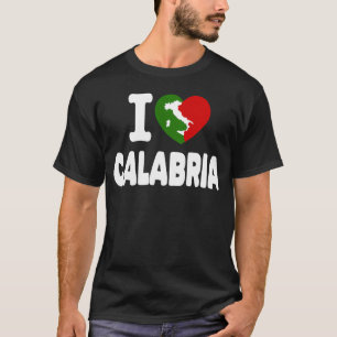 Camiseta Amo Calabria ,( Me Encanta Calabria)