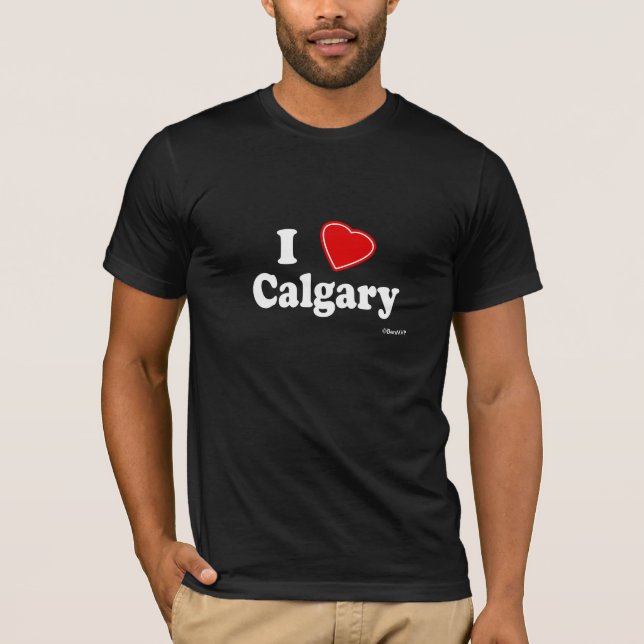Camiseta Amo Calgary (Anverso)