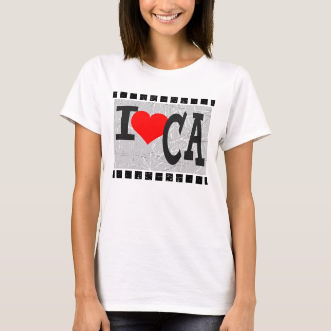 Camiseta Amo California (Anverso)