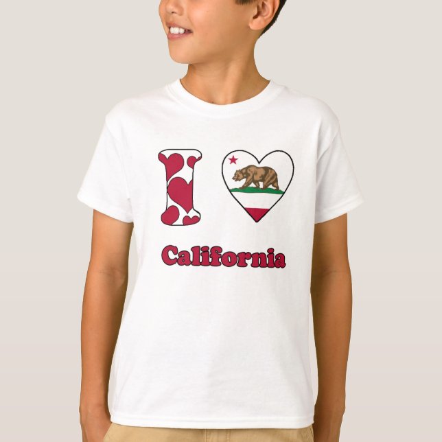 Camiseta Amo California (Anverso)
