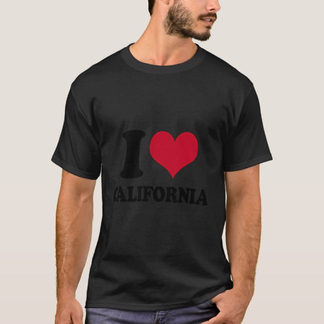 Camiseta Amo California Ca (Anverso)