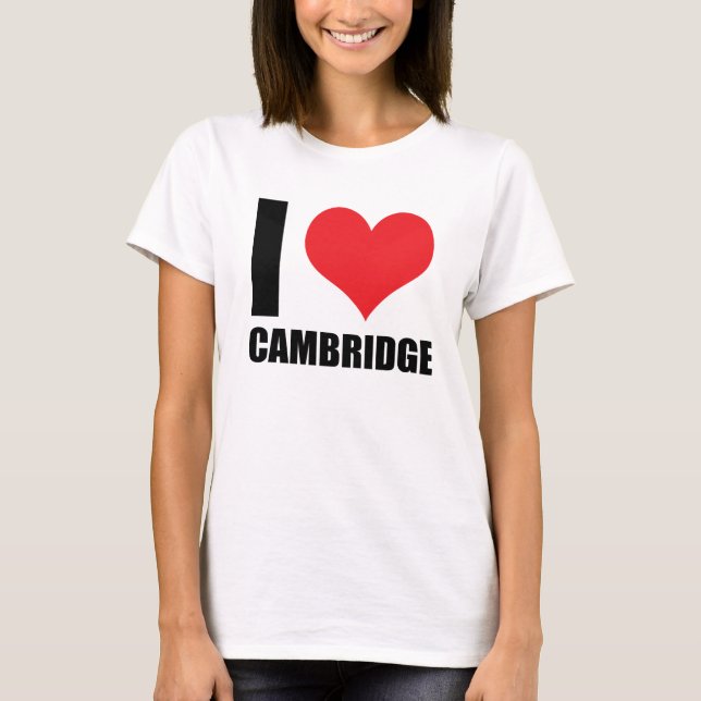 Camiseta Amo Cambridge (Anverso)