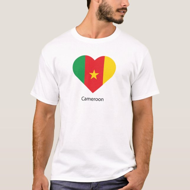 Camiseta Amo Camerún (Anverso)