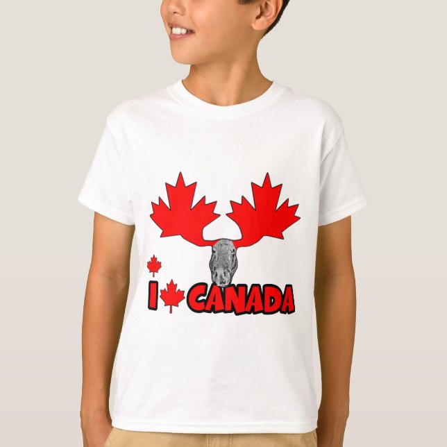 Camiseta Amo Canadá (Anverso)