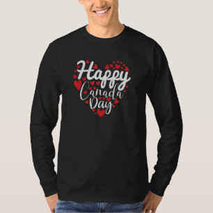 Camiseta Amo Canadá Feliz Día de Canadá 1