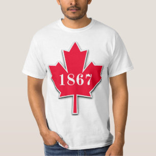 Camiseta AMO Canadá - Hojas de arce rojas - Este 1867