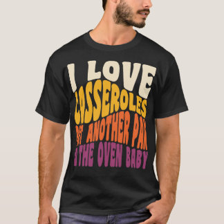 Camiseta Amo Casseroles Gracioso Día de Acción de Gracias R