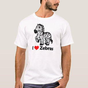 Camiseta Amo cebras