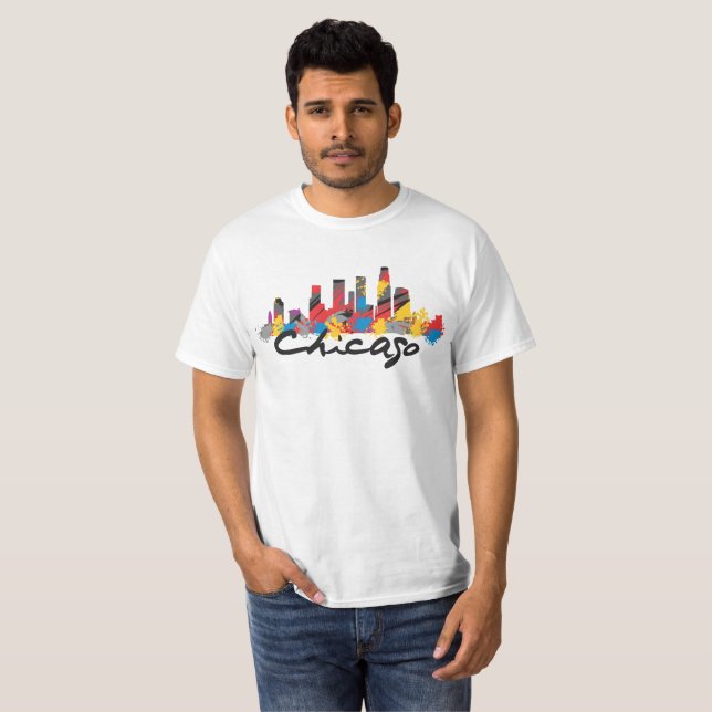 Camiseta Amo Chicago (Anverso completo)