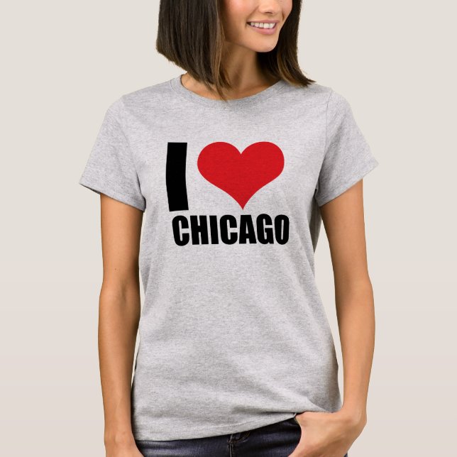 Camiseta Amo Chicago (Anverso)