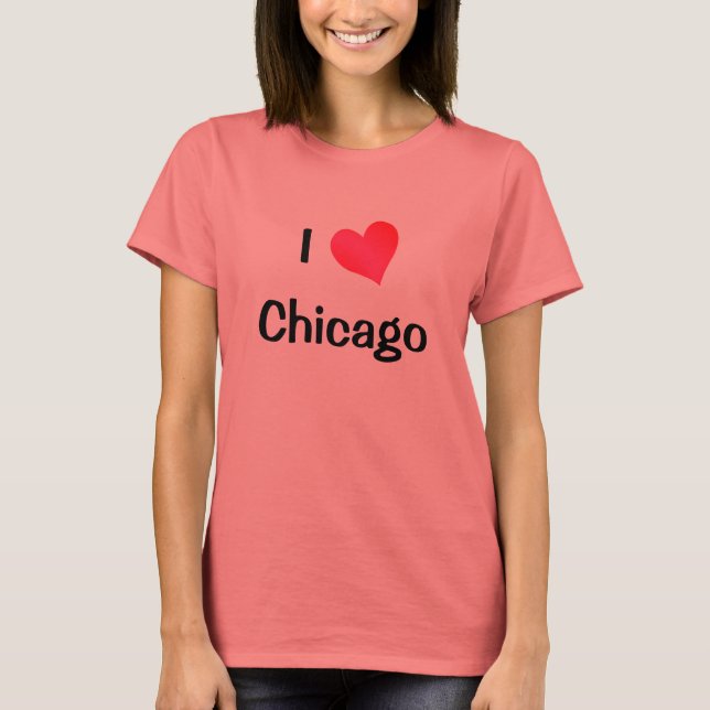 Camiseta Amo Chicago (Anverso)