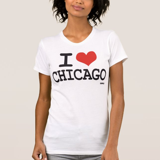 Camiseta Amo Chicago (Anverso)