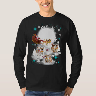 Camiseta Amo Chihuahua Feliz Navidad Perro Chihuahua