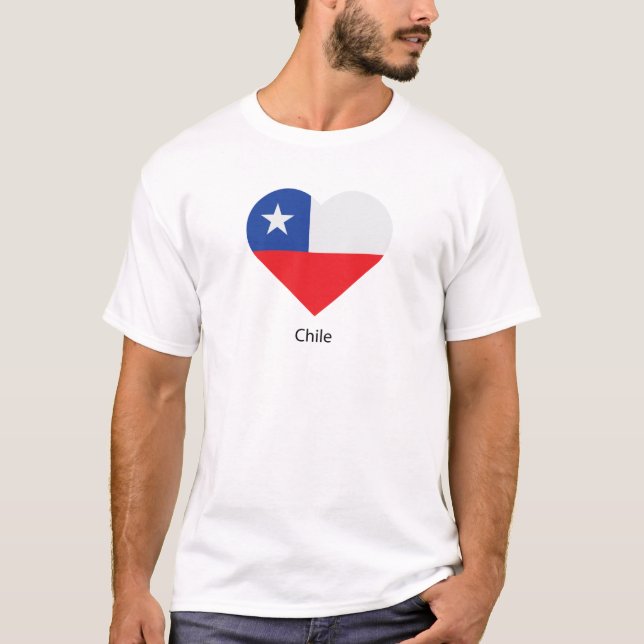 Camiseta Amo Chile (Anverso)