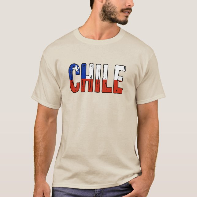 Camiseta Amo Chile (Anverso)