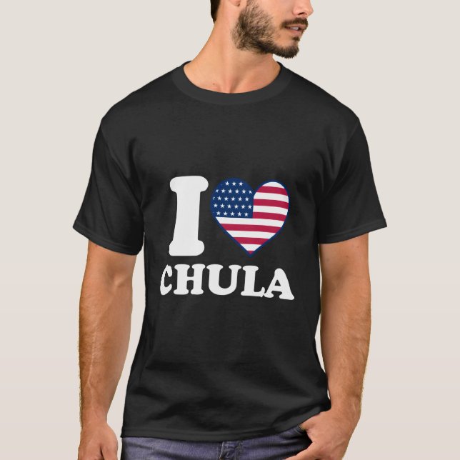 Camiseta Amo Chula I He Chula (Anverso)