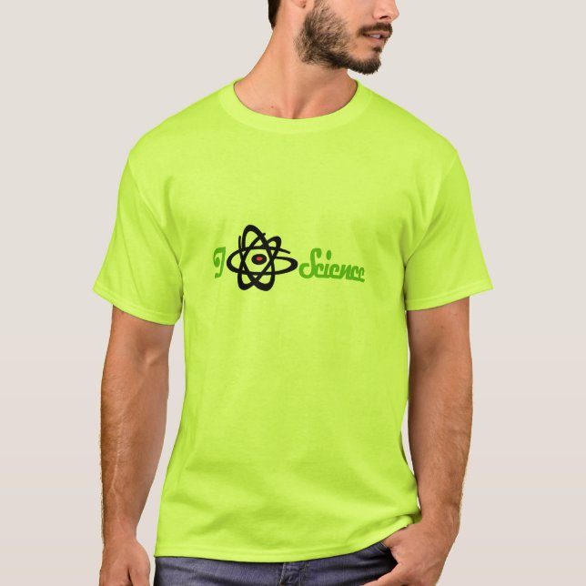Camiseta Amo ciencia (Anverso)