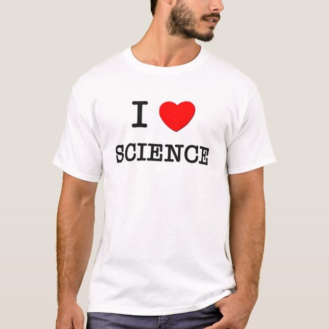 Camiseta Amo CIENCIA (Anverso)