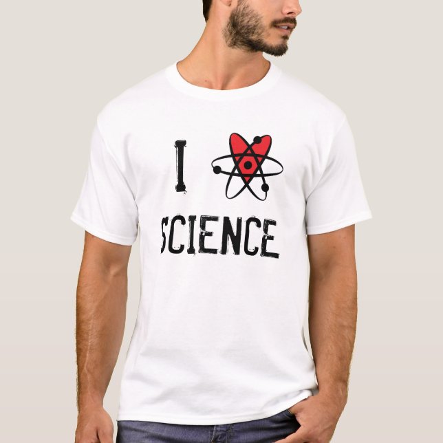 Camiseta Amo ciencia (Anverso)