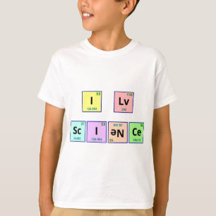 Camiseta Amo ciencia