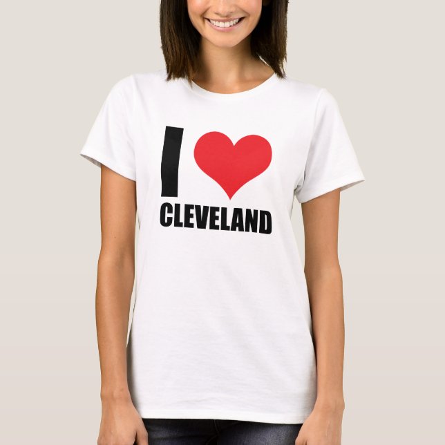 Camiseta Amo Cleveland (Anverso)